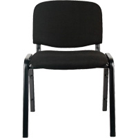 Chaises empilables, Tissu, Hauteur 32", Capacit&eacute; 250 lb, Noir CSL Industriel Inc.