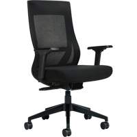 High-Back Weight-Sensing Synchro-Tilter, Mesh, Black CSL Industriel Inc.