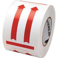 This Side Up Pictogram Special Handling Labels, 6" L x 4" W, Red on White CSL Industriel Inc.