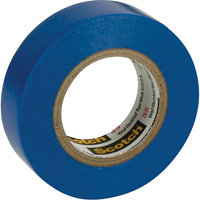 Scotch&reg; 35 Colour Coded Tape, 12.7 mm (1/2") x 20.1 m (66'), Blue, 7 mils CSL Industriel Inc.