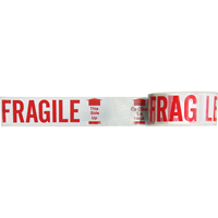 Bilingual Printed Tape – Fragile This Side Up , Red on White CSL Industriel Inc.