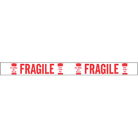 Bilingual Printed Tape – Fragile This Side Up , Red on White CSL Industriel Inc.