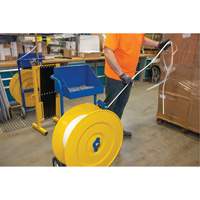 Strapping Dispenser, Polyester/Steel/Polypropylene Straps, 16"/8" Core Dia., 3"/8"/6" Roll Width CSL Industriel Inc.