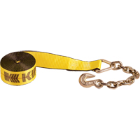 Winch Straps, Chain Anchor, 3" W x 30' L, 5400 lbs. (2450 kg) Working Load Limit CSL Industriel Inc.