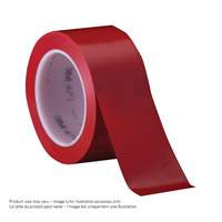 Ruban en vinyle 471, 38 mm (1-1/2") la x 32,9 m (108') lo, 5,3 mils, Rouge CSL Industriel Inc.