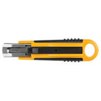Self-Retracting Knife ATK1000, 18 mm, Carbon Steel, Plastic Handle CSL Industriel Inc.