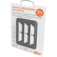 Slice Rounded Tip Replacement Blades for Ceramic Utility Knife, Single Style CSL Industriel Inc.