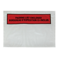 Packing List Envelope, 7" L x 5-1/2" W, Backloading Style CSL Industriel Inc.