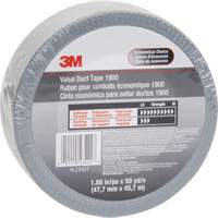 1900 Value Duct Tape, 5.8 mils, Silver, 48 mm (2") x 5.7 m (18.7') CSL Industriel Inc.