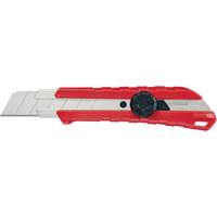 Snap-Off Knife, 25 mm, Carbide, Rubber/Polypropylene Handle CSL Industriel Inc.