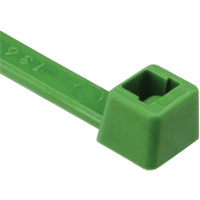 T Series Cable Ties, 8" Long, 50 lbs. Tensile Strength, Green CSL Industriel Inc.