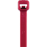 T Series Cable Ties, 8" Long, 50 lbs. Tensile Strength, Red CSL Industriel Inc.