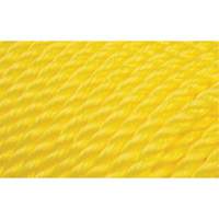 Corde jaune tress&eacute;e 3/8", Polypropyl&egrave;ne, 630' CSL Industriel Inc.
