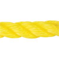 Corde jaune tress&eacute;e, Polypropyl&egrave;ne, 300' CSL Industriel Inc.