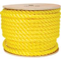 Corde jaune tress&eacute;e, Polypropyl&egrave;ne, 144' CSL Industriel Inc.