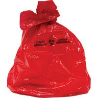 Sacs &agrave; d&eacute;chets, Biorisque, 50" lo x 37" la, 2 mils CSL Industriel Inc.