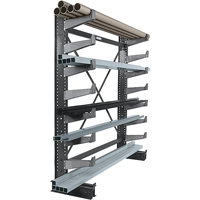 Single-sided Cantilever Brace Set - Starter, Single Sided, 14" Arm, 36" W x 84" H, 1000 lbs. Capacity CSL Industriel Inc.