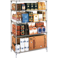 &eacute;tag&egrave;res super ajustables Super Erecta, Ensemble de Ajout, 5 Tablettes, 36" la x 86-5/8" h x 24" p CSL Industriel Inc.