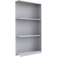 Interlok Shelving Unit, Steel, Boltless, 450 lbs. Capacity, 48" W x 88" H x 24" D CSL Industriel Inc.