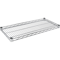 Tablette en treillis pour &eacute;tag&egrave;re robuste en treillis chromat&eacute;, 30" la x 14" p, Capacit&eacute; de 800 lb CSL Industriel Inc.