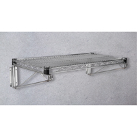 Tablette en treillis pour &eacute;tag&egrave;re robuste en treillis chromat&eacute;, 30" la x 14" p, Capacit&eacute; de 800 lb CSL Industriel Inc.