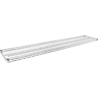 Tablette en treillis pour &eacute;tag&egrave;re robuste en treillis chromat&eacute;, 30" la x 18" p, Capacit&eacute; de 800 lb CSL Industriel Inc.