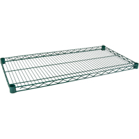 Shelf for Heavy-Duty Green Epoxy Finish Wire Shelving, 36" W x 24" D, 800 lbs. Capacity CSL Industriel Inc.