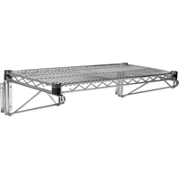 Ensemble d'&eacute;tag&egrave;re murale en treillis, Simple Support, 200 lb Capacit&eacute;, 14" p CSL Industriel Inc.