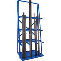 R&acirc;telier de rangement pour barre, Vertical, 3 Niveaux, 36" la x 24" p x 84" h, 3000 lb Cap. CSL Industriel Inc.