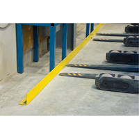 Floor Angle Guard Rails, Steel, 48" L x 5" H, Yellow CSL Industriel Inc.