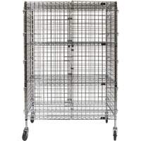 Security Cart, Chrome Plated, 48" x 69" x 24", 500 lbs. Capacity CSL Industriel Inc.