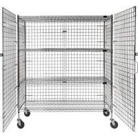 Security Cart, Chrome Plated, 60" x 69" x 24", 500 lbs. Capacity CSL Industriel Inc.
