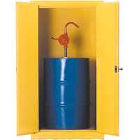 Armoires de s&eacute;curit&eacute; pour barils, Capacit&eacute; de 55 gal. US, Jaune CSL Industriel Inc.