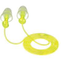 E-A-R Tri-Flange Reusable Earplugs, Corded, Bulk - Polybag, 26 dB NRR, One-Size CSL Industriel Inc.