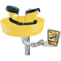 Eyewash Station, Supply Pipe Mount Installation, Plastic Bowl CSL Industriel Inc.