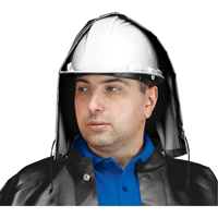 SBR Vulcan Rain Hood, One Size, Black, Rubber CSL Industriel Inc.