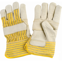 Gants d'ajusteur doubl&eacute;s pour l'hiver &agrave; paume renforc&eacute;e, T-Grand, Paume en Cuir fleur de vache, Doublure en Molleton de coton CSL Industriel Inc.