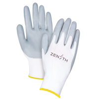 Gants l&eacute;gers enduits et respirants, 11/2T-Grand, R&ecirc;vetement Mousse de nitrile, Calibre 13, Enveloppe en Polyester CSL Industriel Inc.
