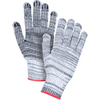 Dotted String Knit Gloves, Poly/Cotton, Single Sided, 7 Gauge, Small CSL Industriel Inc.