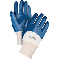 Medium-Weight Interlock Lined Gloves, 8/Medium, Nitrile Coating, Cotton Shell CSL Industriel Inc.
