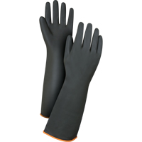 Gants de poids lourd pour la manipulation de produits chimiques, Taille Grand/9, 18" lo, Latex de caoutchouc, 30 mils CSL Industriel Inc.