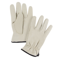 Winter-Lined Driver's Gloves, X-Large, Grain Cowhide Palm, Fleece Inner Lining CSL Industriel Inc.