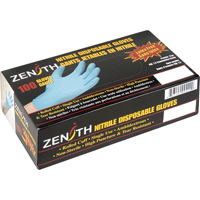 Puncture-Resistant Examination Gloves, Medium, Nitrile, 4.5-mil, Powder-Free, Blue CSL Industriel Inc.