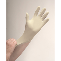 Gants d'examen de premi&egrave;re qualit&eacute; pour peau sensible, Grand, Latex, 4 mils, Sans poudre, Naturel CSL Industriel Inc.