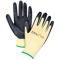 Gants r&eacute;sistants &agrave; la coupe avec prise sup&eacute;rieure, Taille Petit/7, Calibre 13, Rev&ecirc;tement Mousse de nitrile, Enveloppe en Aramide, ANSI/ISEA 105 niveau 3/EN 388 niveau 5 CSL Industriel Inc.