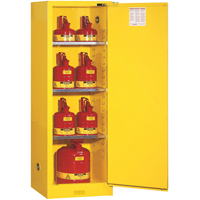 Armoire de s&eacute;curit&eacute; pour produits inflammables EX Slimline Sure-Grip , 22 gal., 1 Porte(s), 23,25" La x 65" h x 18" p CSL Industriel Inc.