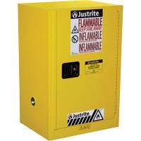 Armoire de s&eacute;curit&eacute; compacte pour produits inflammables EX Sure-Grip, 12 gal., 1 Porte(s), 23,25" La x 35" h x 18" p CSL Industriel Inc.