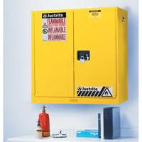Armoires de s&eacute;curit&eacute; murales Sure-Grip EX, 20 gal., 2 Porte(s), 43" La x 44" h x 12" p CSL Industriel Inc.
