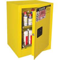 Armoire de s&eacute;curit&eacute; d'&eacute;tabli pour produits inflammables EX Sure-Grip, 24 gal., 1 Porte(s), 21" La x 27" h x 18" p CSL Industriel Inc.
