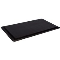 Tapis Ergo-Ease, Rainur&eacute;, 2' x 10' x 7/8", Noir, Caoutchouc/&eacute;ponge CSL Industriel Inc.